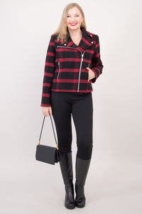 Ronnie Jacket, Buffalo Plaid, Boiled Wool - FInal Sale