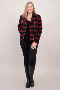 Ronnie Jacket, Buffalo Plaid, Boiled Wool - FInal Sale