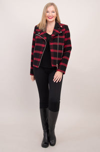 Ronnie Jacket, Buffalo Plaid, Boiled Wool - FInal Sale