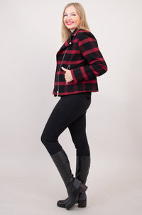 Ronnie Jacket, Buffalo Plaid, Boiled Wool - FInal Sale