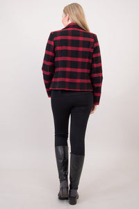 Ronnie Jacket, Buffalo Plaid, Boiled Wool - FInal Sale