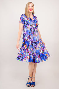 Samantha S/S Top, Vina, Linen Bamboo