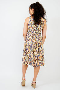 Sara Dress, Alma, Linen Bamboo - Final Sale