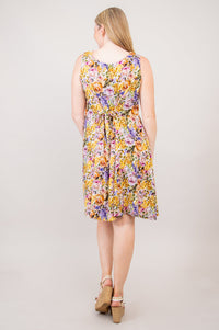 Sara Dress, Elodie, Linen Bamboo- Final Sale