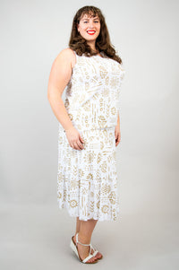 Scarlette Tank, Suna, Linen Bamboo - Final Sale