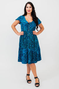 Sharpie Dress, Tanza- Final Sale
