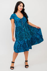 Sharpie Dress, Tanza- Final Sale