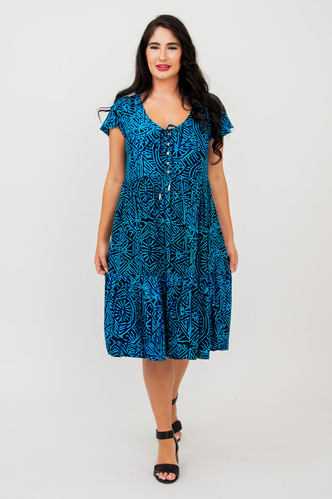 Sharpie Dress, Tanza- Final Sale
