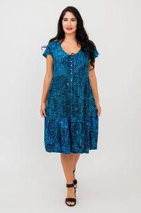 Sharpie Dress, Tanza- Final Sale