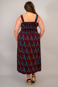 Shauna Maxi Dress, Conga, Linen Bamboo - Final Sale