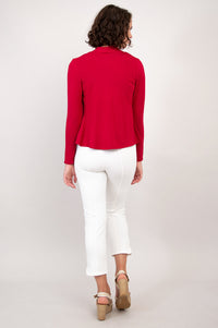 Sherry L/S Jacket, Lipstick, Bamboo- Final Sale