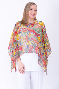 Silk Poncho