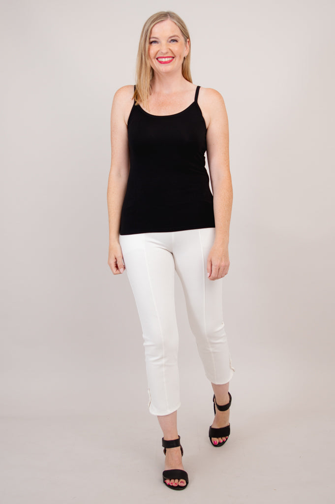 Silo Tank, Black, Bamboo