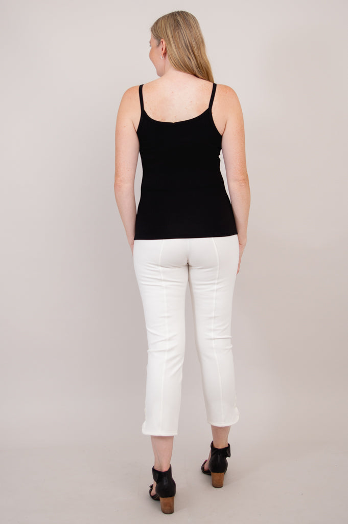 Silo Tank, Black, Bamboo