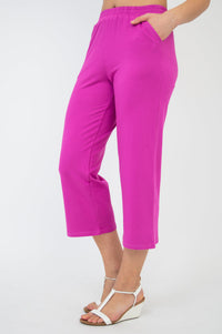 Sky Pant, Magenta, Cotton - Final Sale