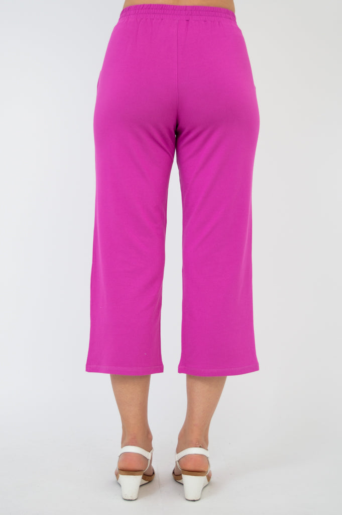 Sky Pant, Magenta, Cotton - Final Sale