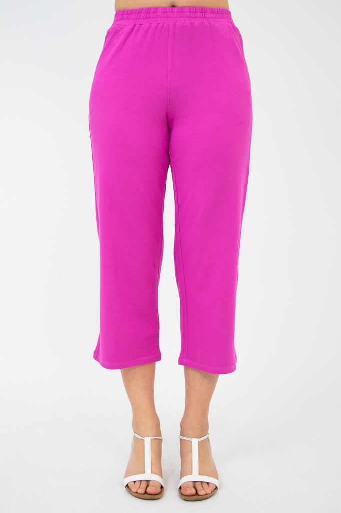 Sky Pant, Magenta, Cotton - Final Sale