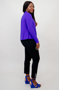 Snooky Jacket, Violet, Bamboo- Final Sale