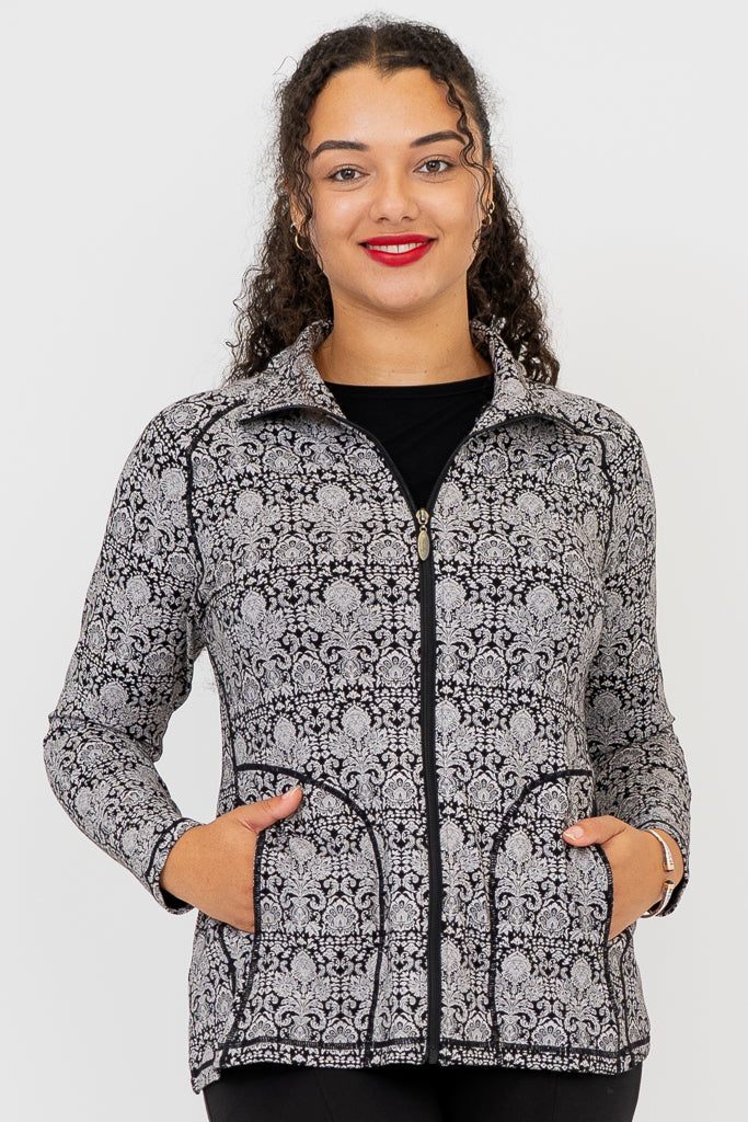 Sona Jacket, Demask, Bamboo - Final Sale