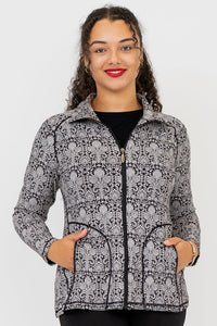 Sona Jacket, Demask, Bamboo - Final Sale