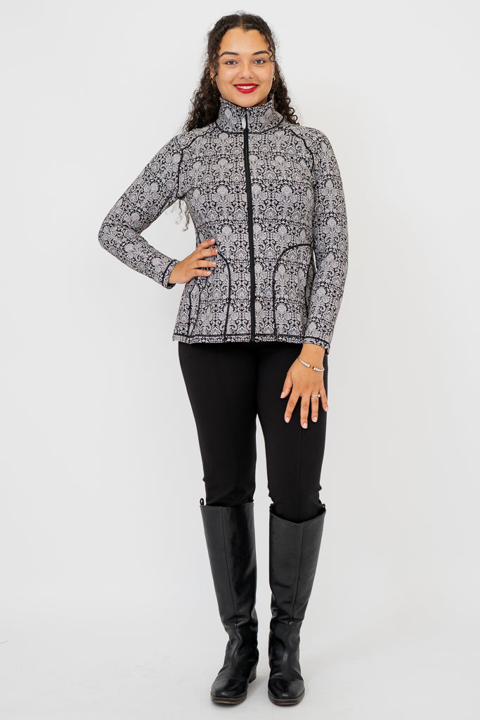 Sona Jacket, Demask, Bamboo - Final Sale