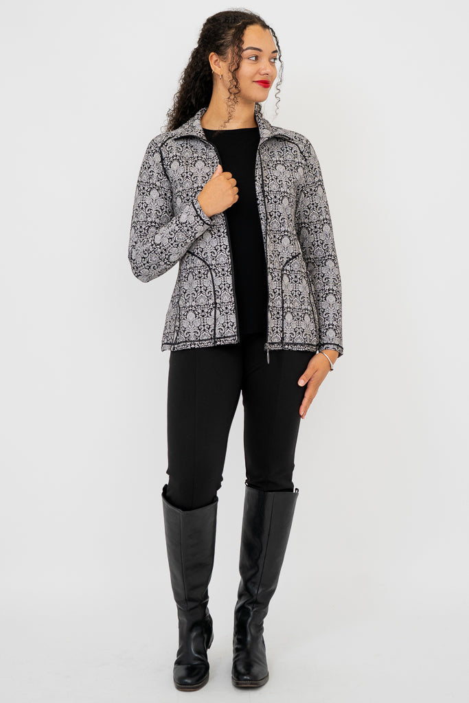 Sona Jacket, Demask, Bamboo - Final Sale