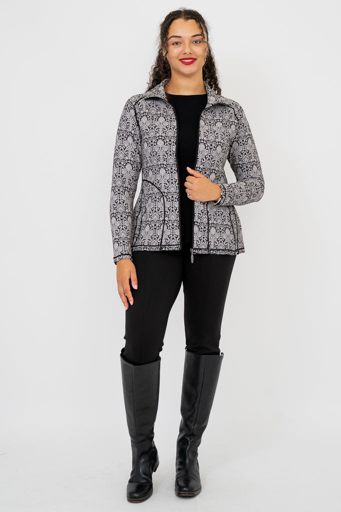 Sona Jacket, Demask, Bamboo - Final Sale