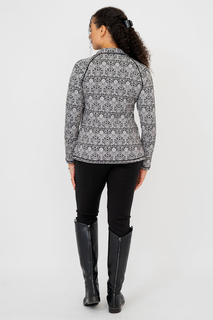 Sona Jacket, Demask, Bamboo - Final Sale
