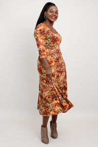 Soul Dress, Walnut, Bamboo - Final Sale