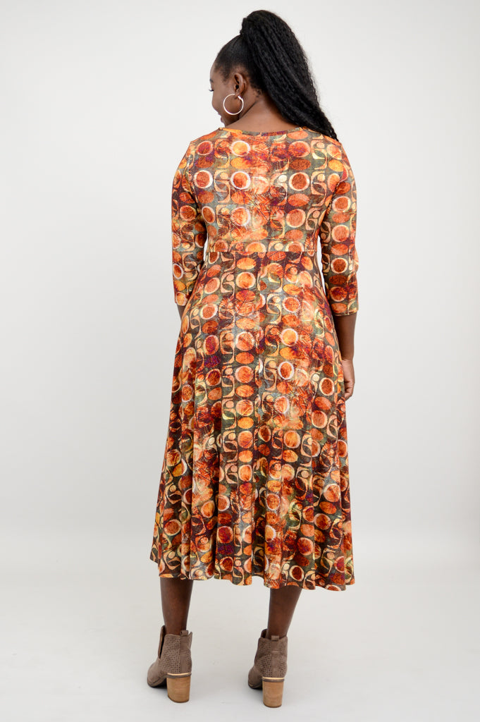 Soul Dress, Walnut, Bamboo - Final Sale