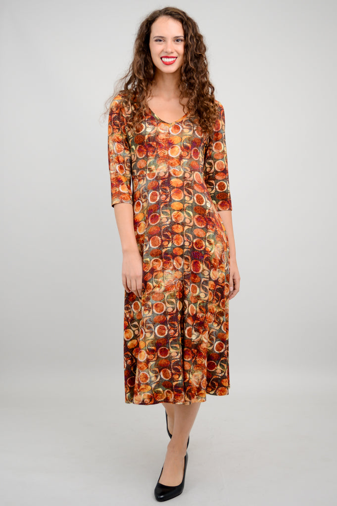 Soul Dress, Walnut, Bamboo - Final Sale
