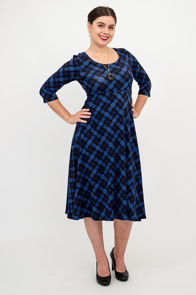 Stella Dress, Scottish Isles, Bamboo - Final Sale
