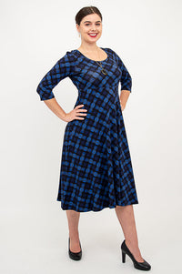 Stella Dress, Scottish Isles, Bamboo - Final Sale