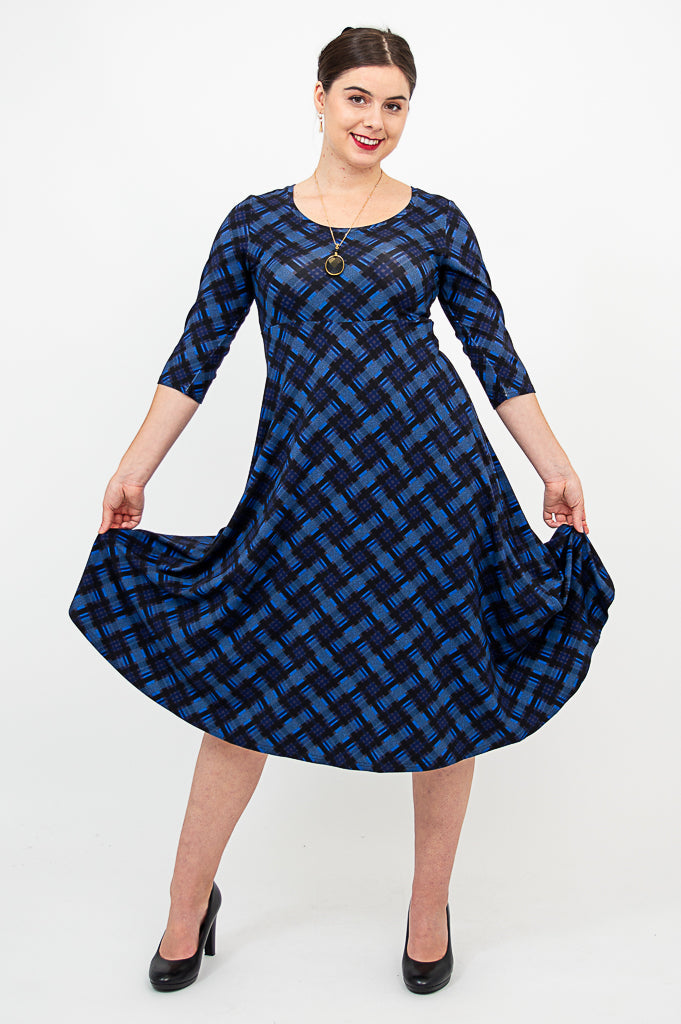 Stella Dress, Scottish Isles, Bamboo - Final Sale