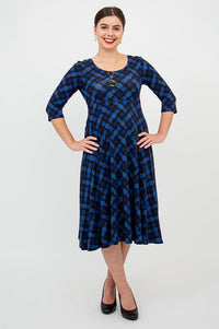 Stella Dress, Scottish Isles, Bamboo - Final Sale