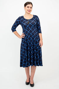 Stella Dress, Scottish Isles, Bamboo - Final Sale