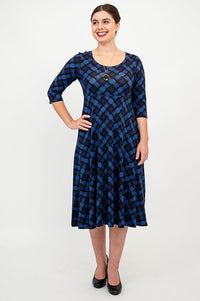 Stella Dress, Scottish Isles, Bamboo - Final Sale