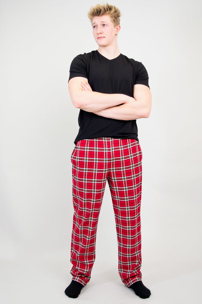 Tanner Pant, Crimson Plaid