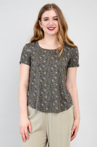 Tessa Tee, Daffodils, Bamboo - Final Sale