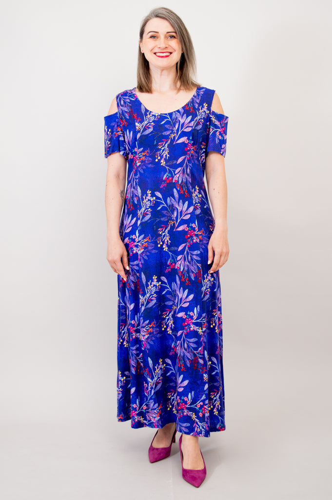 Trina Dress, Violetta, Linen Bamboo - Final Sale