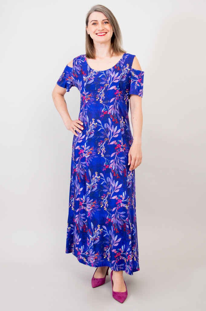 Trina Dress, Violetta, Linen Bamboo - Final Sale