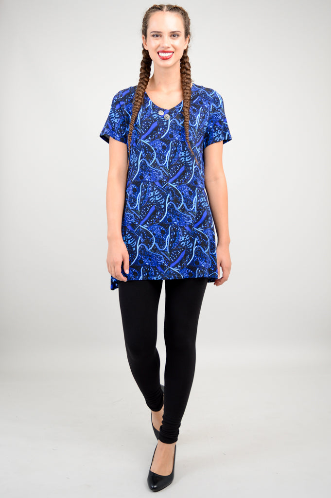 Vana Tunic, Ancient Dot, Bamboo - Final Sale