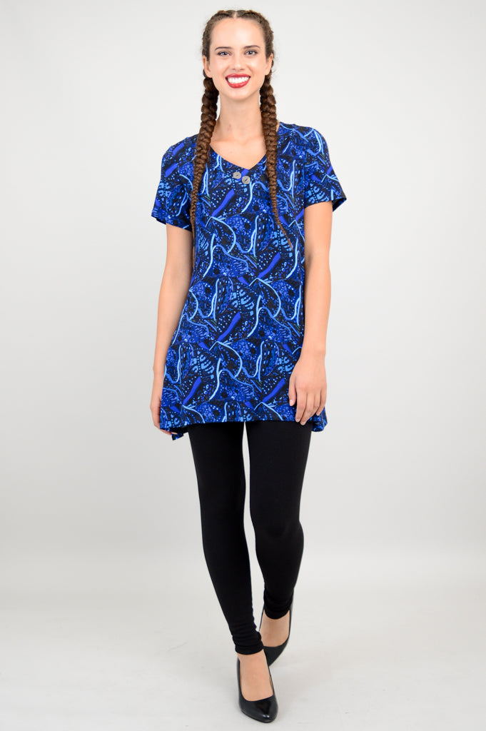 Vana Tunic, Ancient Dot, Bamboo - Final Sale