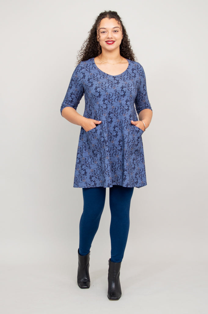 Veronica Tunic, Mexico, Bamboo - Final Sale