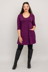 Veronica Tunic, Orchid Mums, Bamboo - Final Sale