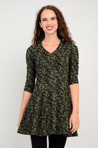 Wilma Tunic, Greenwood, Bamboo