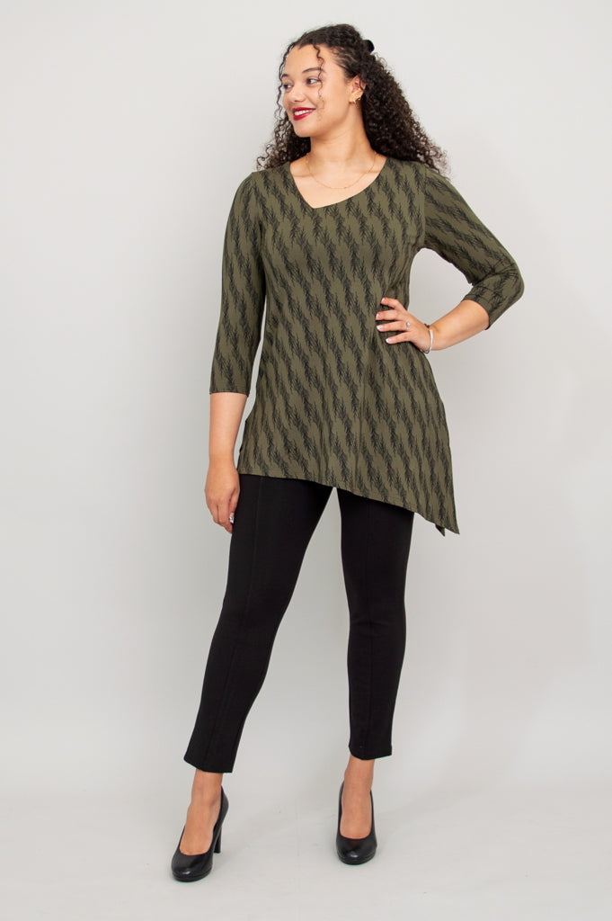 Winnie Tunic, Cedar Forest, Bamboo - Final Sale