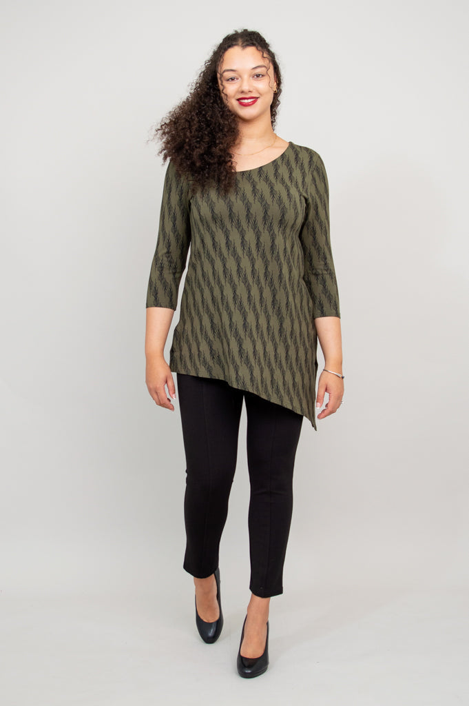 Winnie Tunic, Cedar Forest, Bamboo - Final Sale