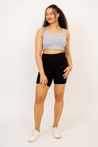 Yoko Bra, Graphite, Cotton - Final Sale
