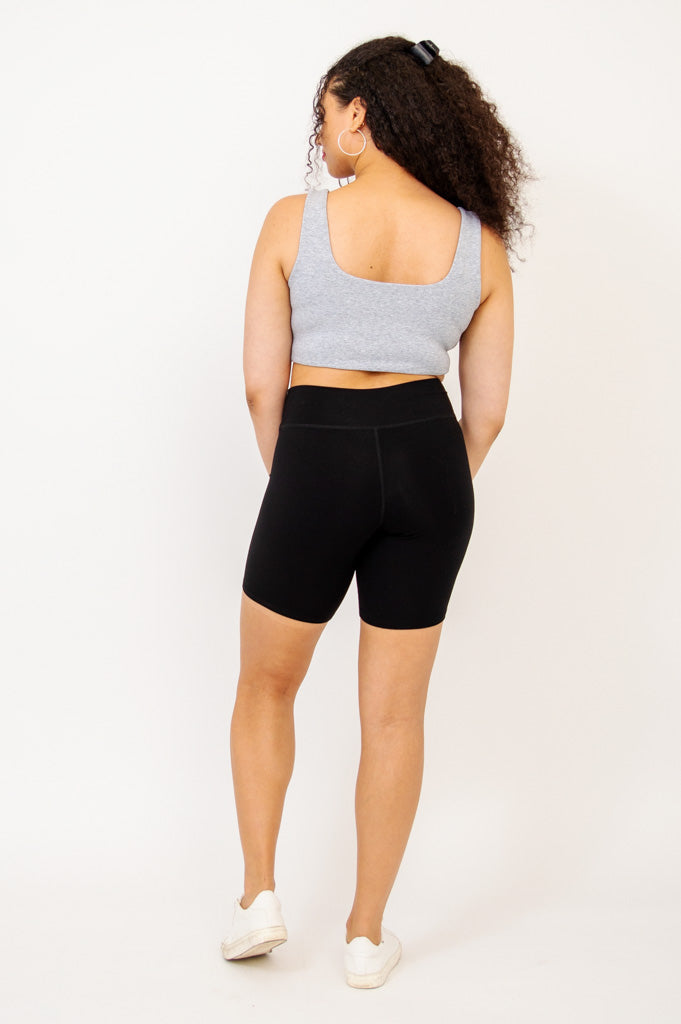 Yoko Bra, Graphite, Cotton - Final Sale